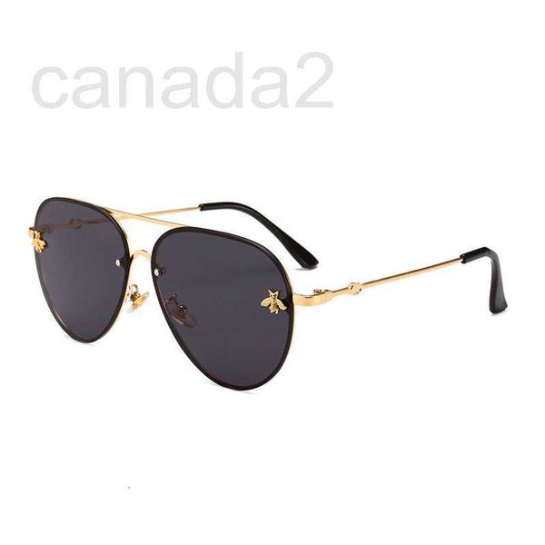 

designer 2023 brand design sunglasses women men good quality fashion metal oversized sun glasses vintage female male e6oz ps8v, White;black