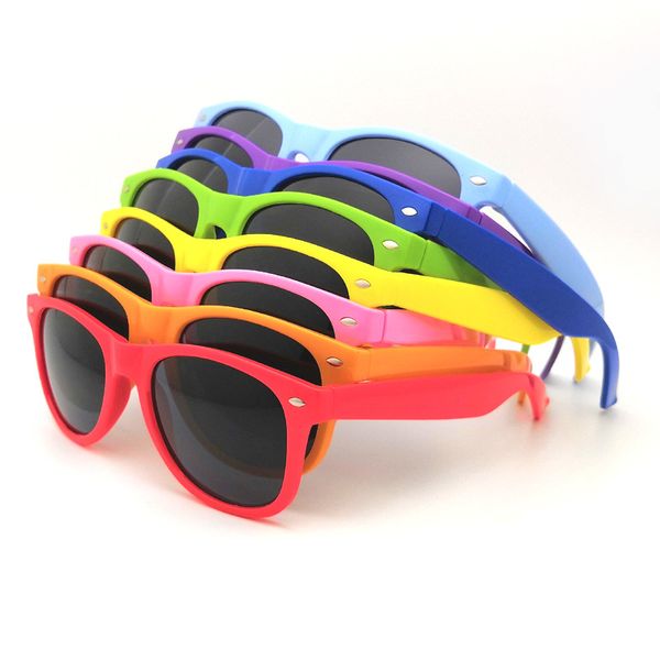 

9 colors oval square sunglasses classic plastic sunglasses retro vintage square sun glasses for women men adults kids children multi colors, White;black