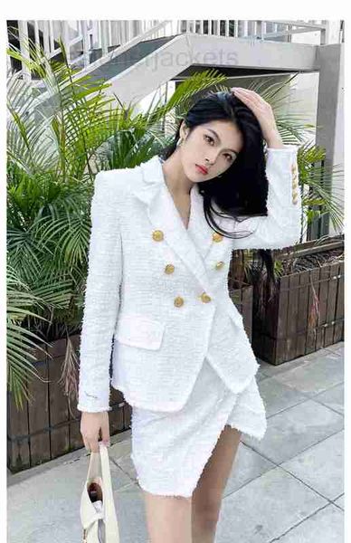 

women's jackets designer women's autumn winter western suit jacket designer tweed spring coat dyv7, Black;brown