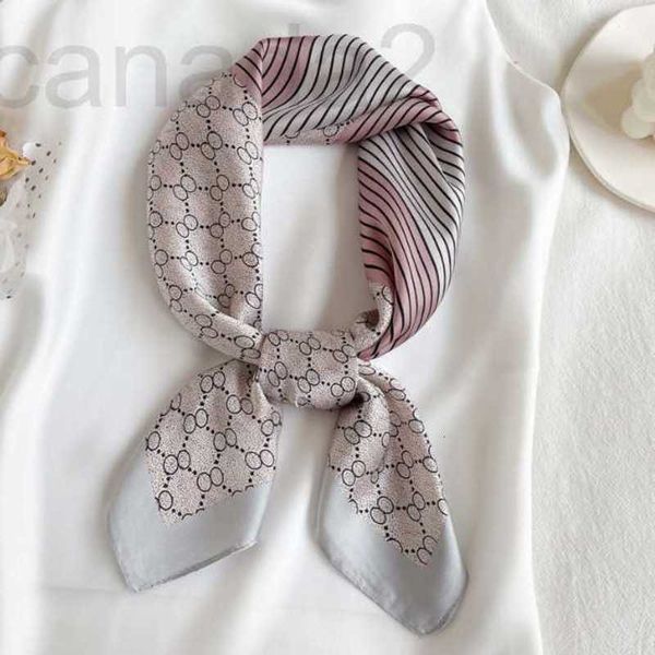 

designer wholesale 4style 70*70cm luxury designer grid letters scarves silk scarf headband for women fashion long handle bag shoulder luggag, Blue;gray