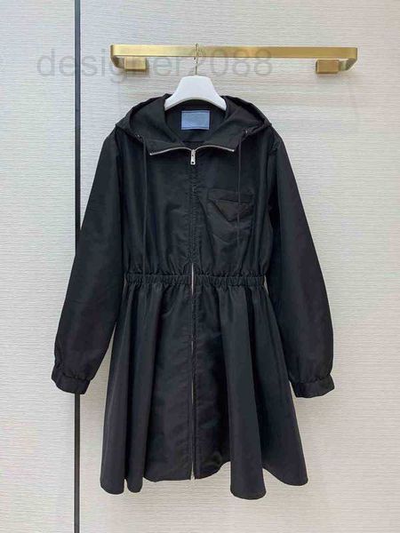 

women's jackets designer milan runway coats 2021 autumn long sleeve panelled coats1 brand same style 0813-1 vx9u, Black;brown