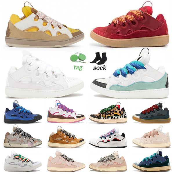 

casual shoes leather curb dress shoes men women sneakers beige yellow white blue triple white triple black light grey blue black red gallery