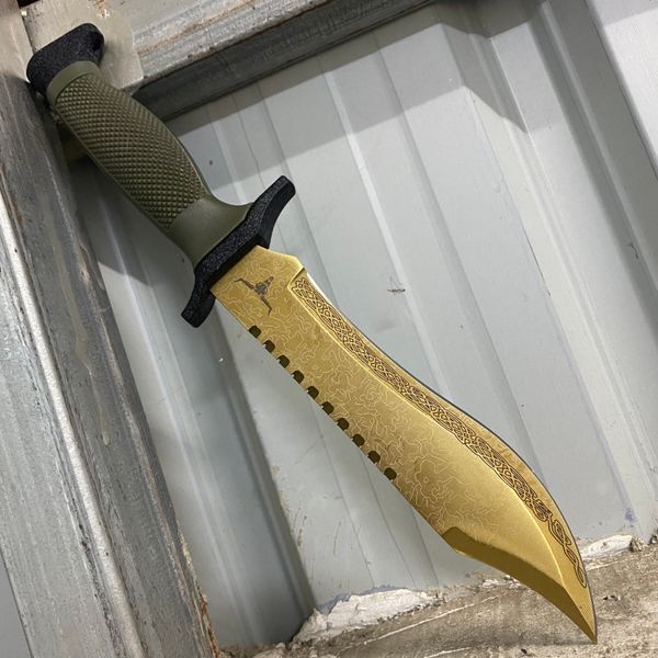 

12" real sharp lore csgo bowie knife hunting camping knifes survival tactical knifess outdoor knives fixed blade kitchen fishing knife