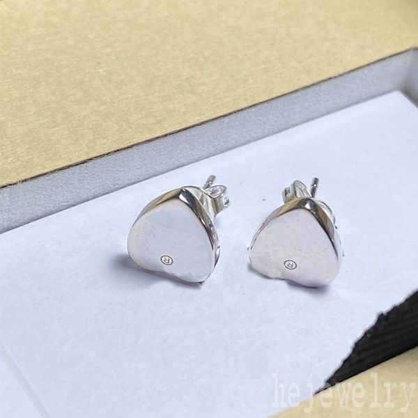 

cute heart orecchini designer earings stud silver gold color love letter unique scriptures punk popular teen girls luxury earrings jewelry w, Golden;silver