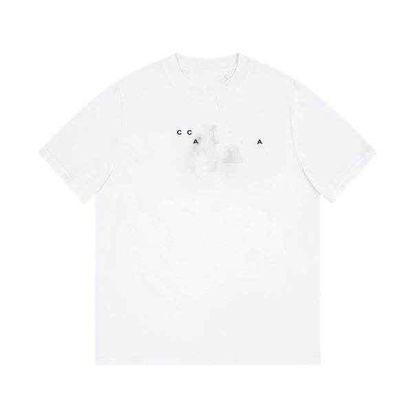 

men's t-shirt 2023 fashion design ggity men's t-shirts womencotton wrinkle proof printed letter logo casual couple clothing 022-01, White;black