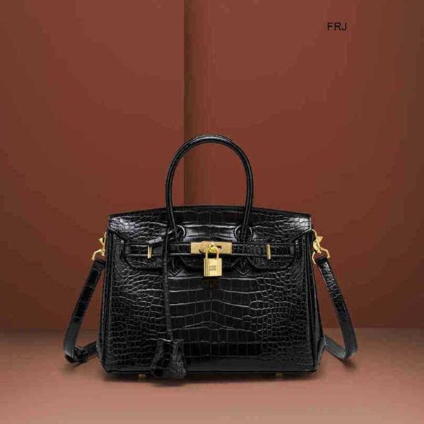 

designer bags birkin handbags bag 2023 new fashion crocodile handbag leisure womens versatile one shoulder messenger have logo have logo frj