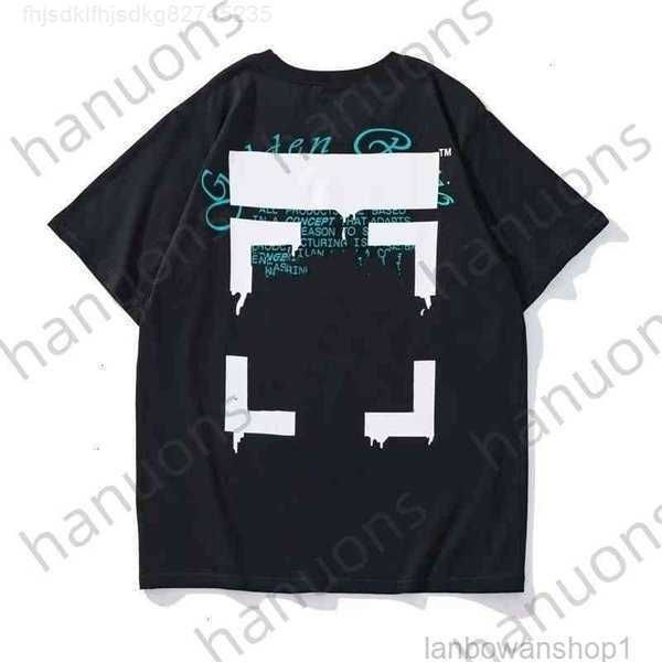 

e2yw e2yw men's t shirts off offs white yellow warning strip printing student couple loose short sleeve t shirt fashion printed letter, White;black