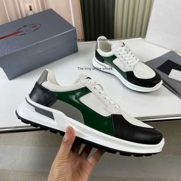 

2023 og prax 01 sneakers men's re-nylon shoes technical fabric casual walking famous rubber lug sole outdoor runner trainers eu38-45 02, Black