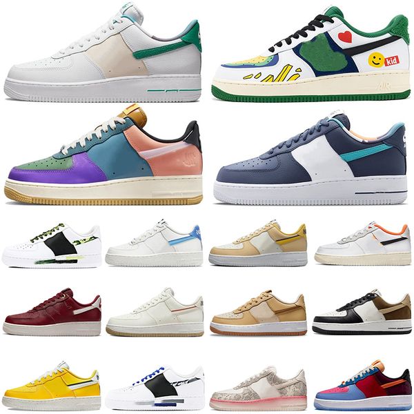 

2023 running shoes sneakers shoes 07 white university blue fashion designers v8 thunder blue washed teal low forces mca mens chaussures
