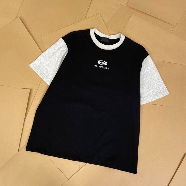 

men's plus tees & polos round neck embroidered and printed polar style summer wear with street pure cotton d3rs, Black;brown