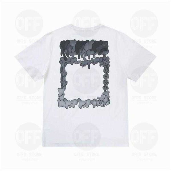 

2023men's t-shirts fashion tshirts summer mens womens designers t loose offs tees brands man s casual shirt luxurys clothing d6kd2138, White;black