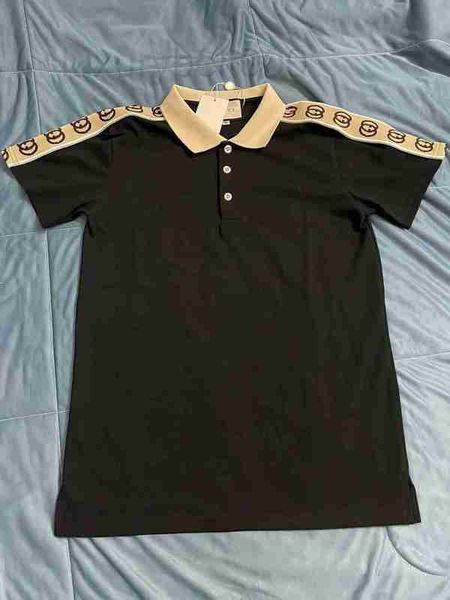 

men's polos designer mens polo shirts luxury casual t shirt snake bee letter print embroidery fashion high street man tee 4qri, White;black