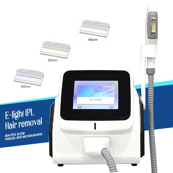

2023 ipl e-light hair removal machine skin rejuvenation machine for beauty salon, Black