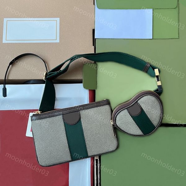 

designer bag handbag luxury shoulder bags zipper totes bag clutch wallet heart wallet classic casual canvas leather double letters handbags