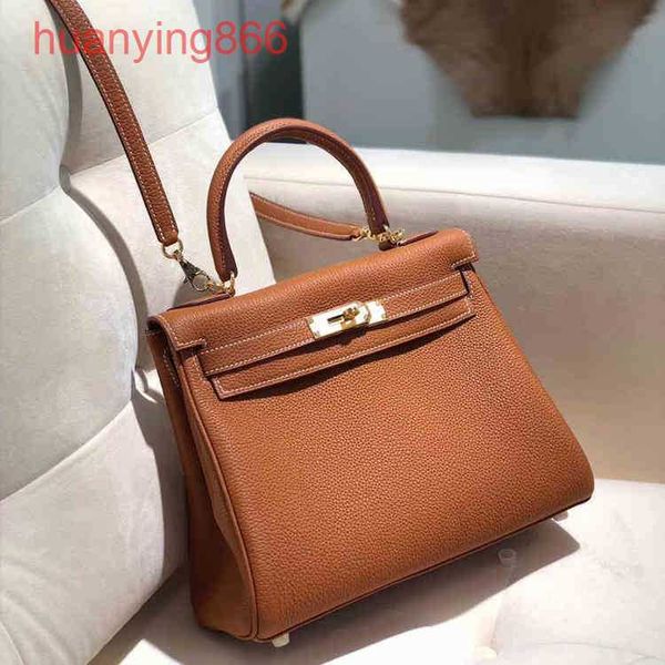 

luxury h bags shoulder handbags classic lychee pattern inside seam kelllys bag leather women's cowhide one messenger bag luxury 856