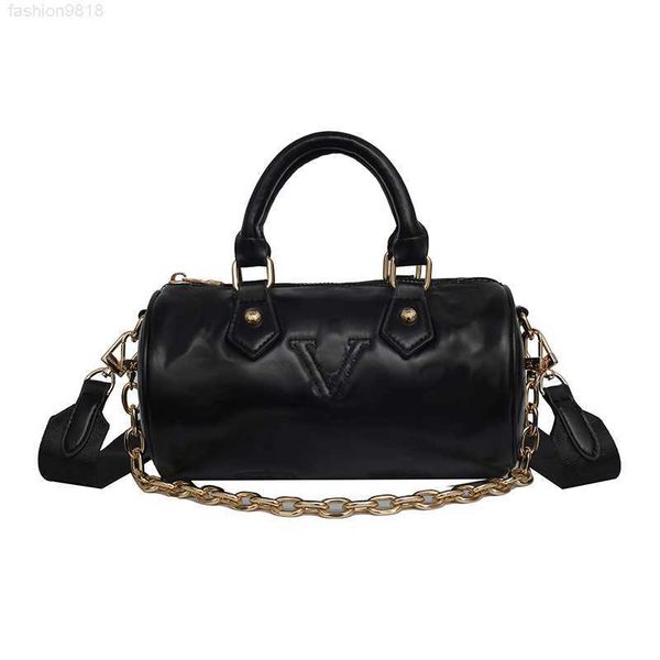 

evening bags niche design mini high-quality cylinder shoulder messenger pillow luxury bags 2023bags