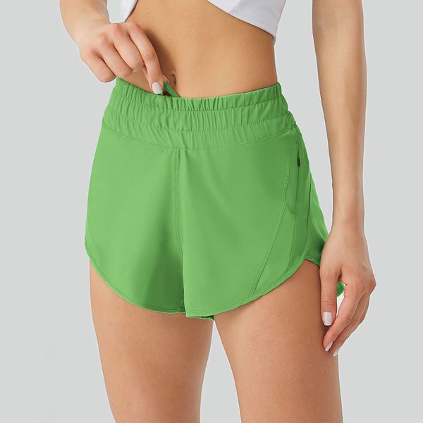 

l_8240-2 lightweight run shorts high rise yoga shorts breathable sweatpants swift fabric soft lined short 2.5 in length