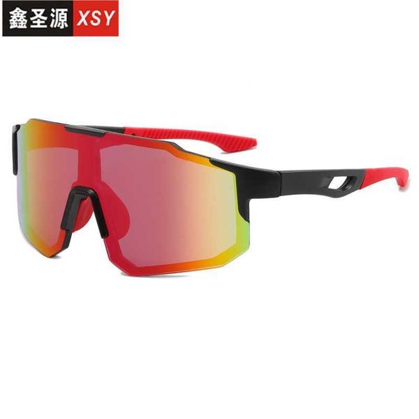 

new sports sunglasses for export men's and women's cycling, White;black