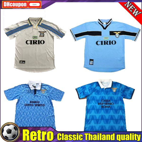 

nedved 1989 1991 retro lazio soccer jerseys 1999 2000 2001 nesta mancini gascoigne salas vintage football shirt, Black;yellow