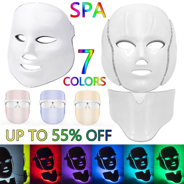 

face care devices led beauty mask wrinkle removal electric device pdt pon treatment spa tighten skin anti age acne machine 230307