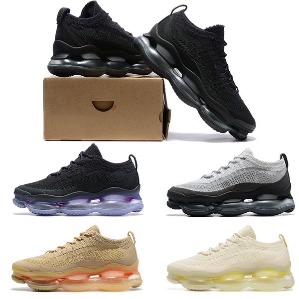 

2023 scorpion mens womens running shoes triple black white gold wolf grey wheat cream lemon men fashion fly mesh knit trainers sports