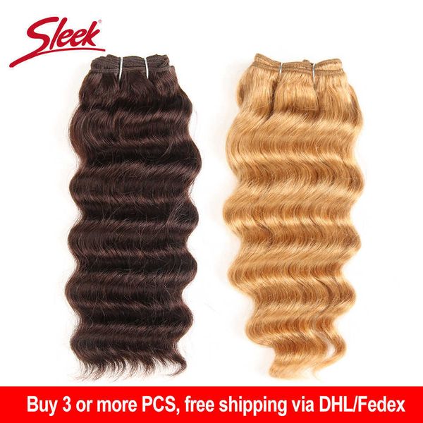 

wig caps sleek brazilian deep wave human hair weave bundles deal nature deep wave hair 1 piece only 27 99j burgundy remy hair extension j230, Black;brown