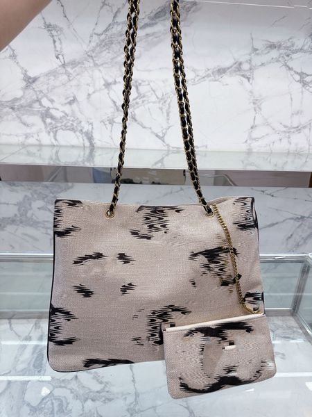 

fashion tote embroidered logo handbag women bag large capacity shopping bag
