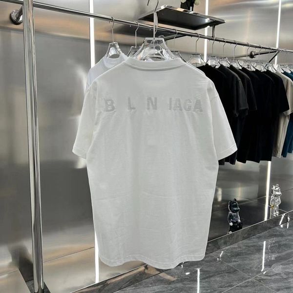 

designer t shirts cotton poplin sweatshirt fashion street short sleeves summer casual breathable men women crew neck t embroidery letters in, White;black