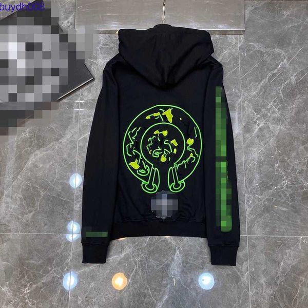 

p9xx men's and women's hoodies fashion brand ch autumn and winter collection d7yt, Black