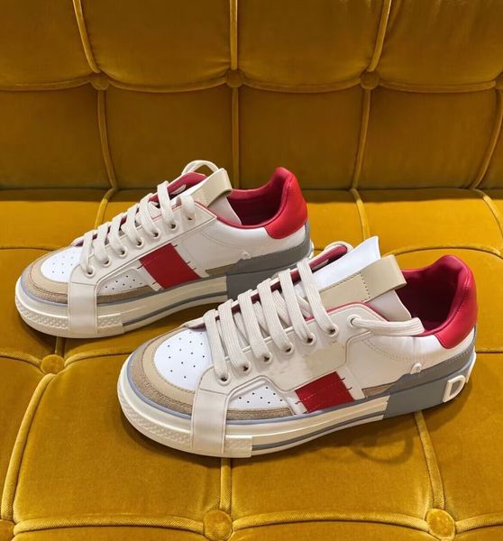 

perfect nice 2.zero low-trainer shoes calfskin with contrasting men party wedding famous skateboard walking man discount footwear eu38-46 wi, Black