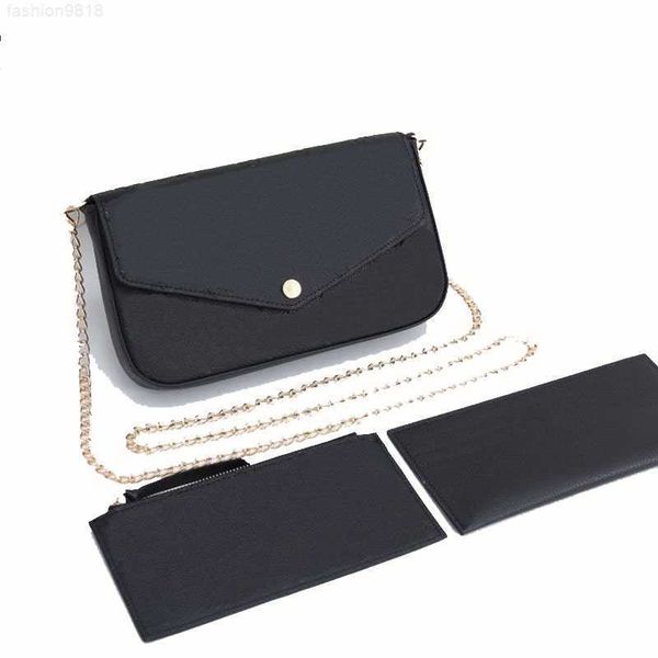 

luxury designer luggage makeup bag lululemens women shoulder bags original box purse embossed patterns flowers letters card slot three in