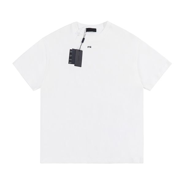 

designer mens t shirts women's pattern letter-printed cotton crew-neck tshirts couple loose casual bottomshirt size xs/s/m/ udrw, White;black