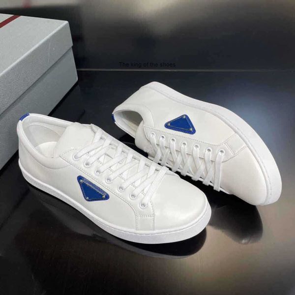 

perfect summer white black brushed leather sneakers shoes prax men lace up outdoor trainers rubber sole fabric man casual comfort walking