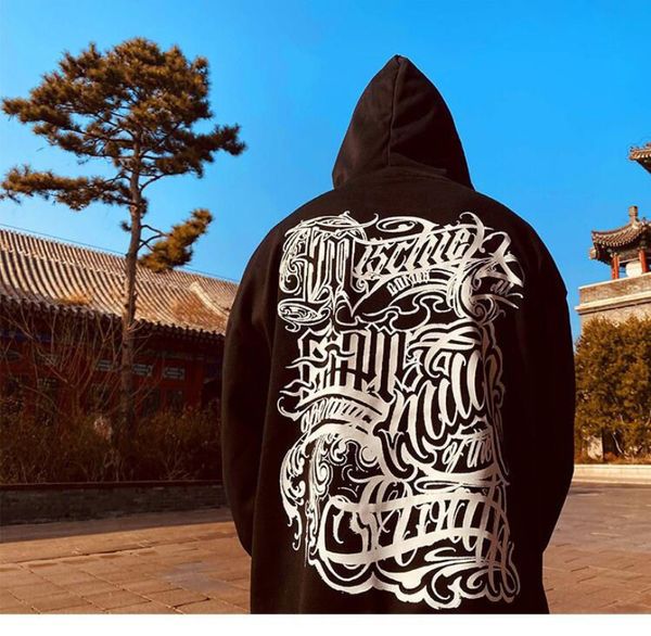 

men's hoodies sweatshirts hoodie graphic cotton sweatshirt men autumn winter vintage pullover femme fashion streetwe 230306, Black