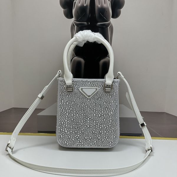 

fashion handbags designer galleria satin mini-bag with crystals women tote bags fashion shoulder bags luxury crossbody bags new