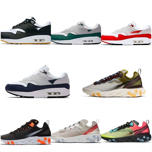 

tennis running shoes men women sports sneakers all black white navy blue bred barely rose pink dusty cactus light bone red brown ru with box