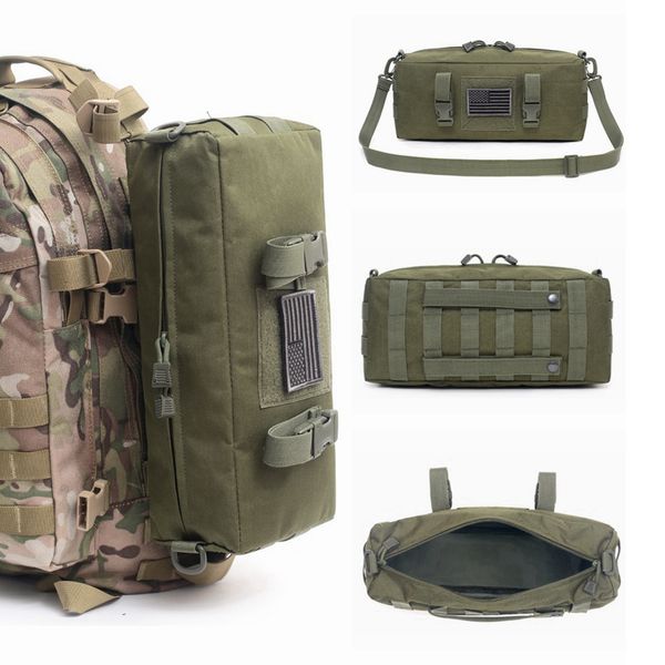 

outdoor bags tactical backpack army military molle sling hiking travel camping sports storage pouch shoulder accessories 230307