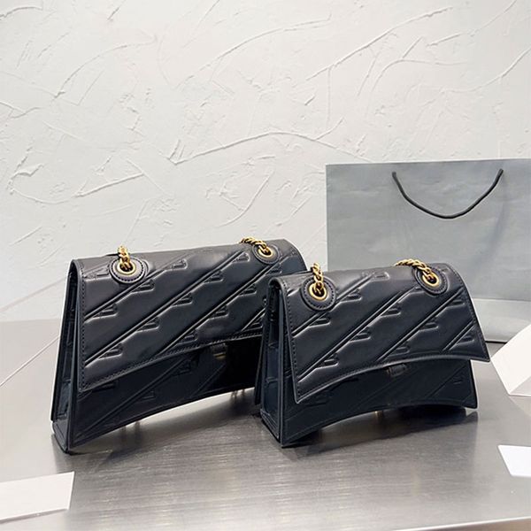 

classic hourglass bag crocodile print luxury tote leather single shoulder bag crossbody bag designer women bag metal locking buckle design p