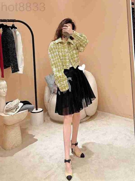 

women's jackets designer brand new autumn winter western suit high-end fashion coat cardigan women spring houndstooth tweed sse3, Black;brown