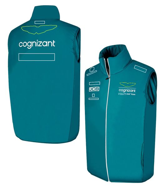 

2023 new f1 racing team sweatshirt vest warm can be customized the same style
