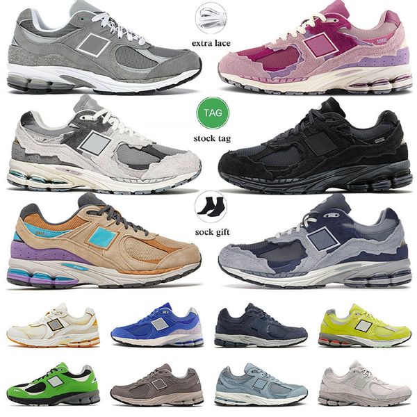 

fashion casual 2002r casual shoe protection pack rain cloud phantom designer athletic sneaker pink purple grey men women bb2002r m2002r trai