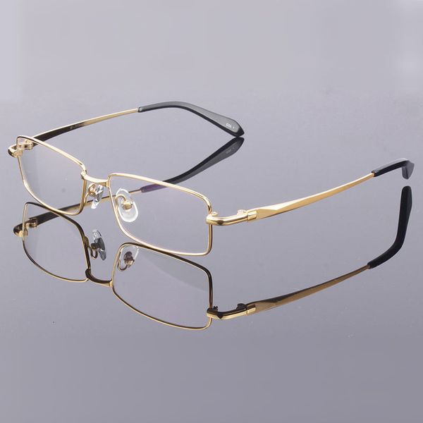 

sunglasses frames handoer men eyeglasses pure optical glasses prescription spectacles full rim eyewear metal 230307, Silver