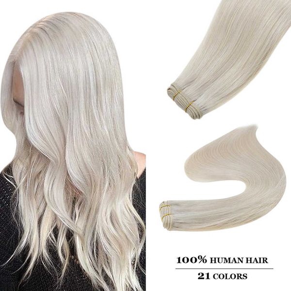 

wig caps ugeat hair weft extensions human hair soft hair bundles for women hair weaves sew in hair extensions j230306, Black;brown
