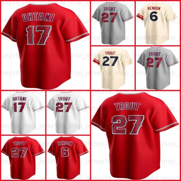 

los angeles shohei ohtani jersey angels 17 baseball jersey 27 mike trout anthony rendon city connect david fletcher max stassi luis rengifo, Black