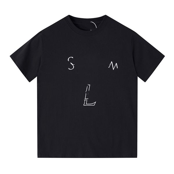 

men's t-shirts fashion men t-shirt yslity 2023 new cotton soft wrinkle resistant printing letters casual student couple short lining 01, White;black