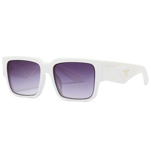 

designer sunglasses luxury letter 23ss series sunglasses large frame square women's sunglasses, White;black