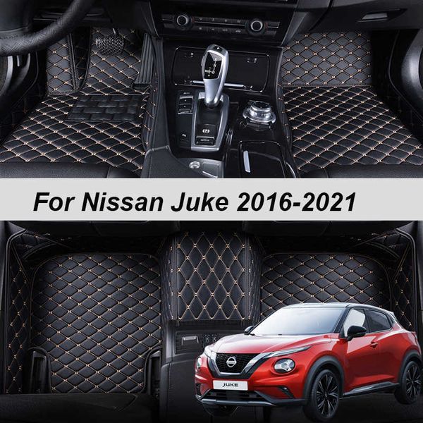 

custom made leather auto car floor mats for nissan juke 2014 2015 2016 2017 2018 2019 2020 carpets rugs foot pads accessories r230307