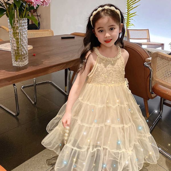 

girl's dresses new summer sequins girls lace dresses for kids strapless elegant birthday princess dress flower girls dress for wedding, Red;yellow