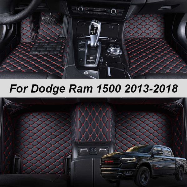 

carpets luxury leather 3d interior parts custom car mats with pockets floor carpet rugs for dodge ram 1500 2013 2014 2015 accessories r23030