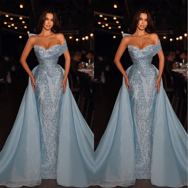 

brilliant mermaid prom dresses solid color sweetheart off the shoulder high waist applicants tulle zipper plus size party evening dress vest, Black